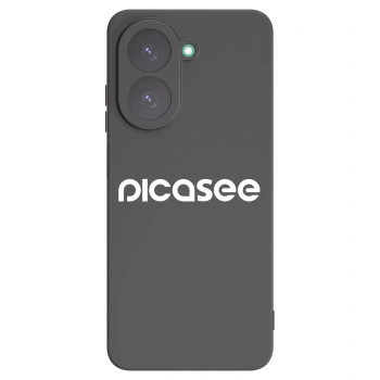 Picasee husă neagră din silicon pentru Xiaomi Redmi A5 - Picasee - new logo - white