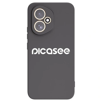 Picasee husă neagră din silicon pentru Honor 400 5G - Picasee - new logo - white