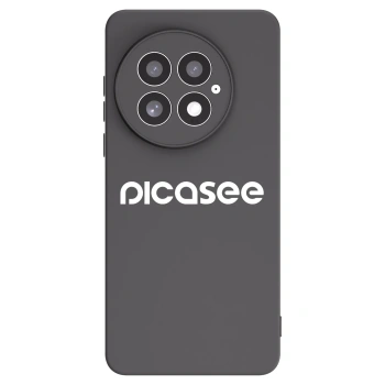 Picasee husă neagră din silicon pentru OnePlus 13 5G - Picasee - new logo - white