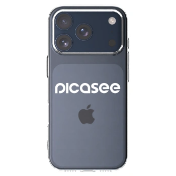 Picasee husă transparentă din silicon pentru Apple iPhone 17 Pro - Picasee - new logo - white
