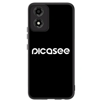 Husă pentru Motorola Moto E14 - Picasee - new logo - white
