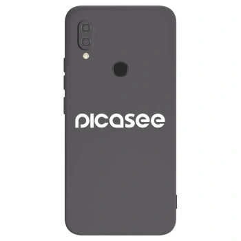 Picasee husă neagră din silicon pentru Xiaomi Redmi 7 - Picasee - new logo - white