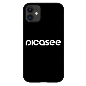 Husă pentru Apple iPhone 11 - Picasee - new logo - white