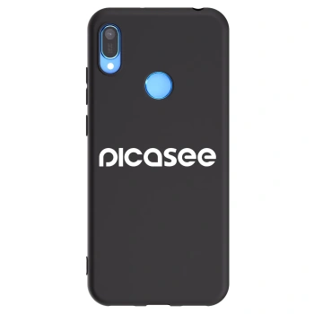 Husă pentru Huawei Y6 2019 - Picasee - new logo - white