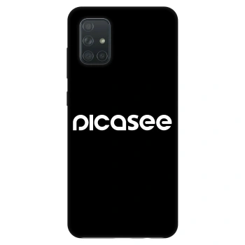 Husă pentru Samsung Galaxy A71 A715F - Picasee - new logo - white