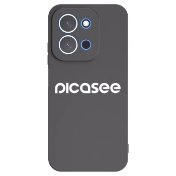 Picasee husă neagră din silicon pentru Xiaomi Redmi 15C 4G - Picasee - new logo - white