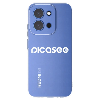 Picasee husă transparentă din silicon pentru Xiaomi Redmi 15C 4G - Picasee - new logo - white