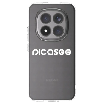 Picasee husă transparentă din silicon pentru Xiaomi Redmi Note 15 Pro+ - Picasee - new logo - white
