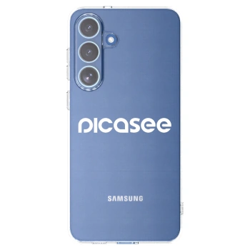 Picasee husă transparentă din silicon pentru Samsung Galaxy S25 FE 5G - Picasee - new logo - white