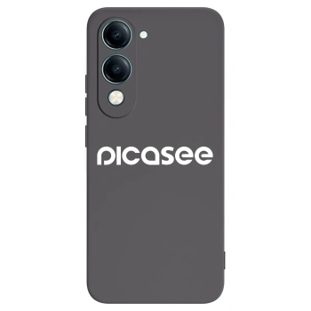 Picasee husă neagră din silicon pentru Vivo Y29s 5G - Picasee - new logo - white