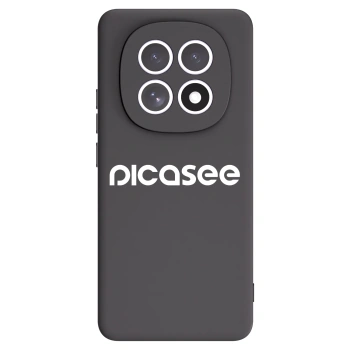 Picasee husă neagră din silicon pentru Xiaomi Redmi Note 15 - Picasee - new logo - white