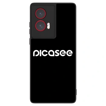 Husă pentru Motorola Edge 50 Fusion - Picasee - new logo - white