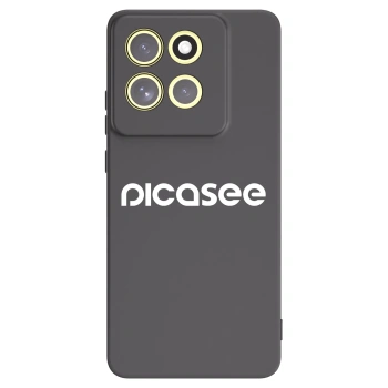 Picasee husă neagră din silicon pentru Motorola Moto G86 Power 5G - Picasee - new logo - white