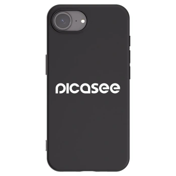 Picasee husă neagră din silicon pentru Apple iPhone 17e - Picasee - new logo - white