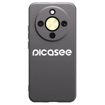 Picasee husă neagră din silicon pentru Honor Magic8 Lite 5G - Picasee - new logo - white