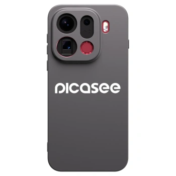 Picasee husă neagră din silicon pentru OPPO Find X9 Pro - Picasee - new logo - white