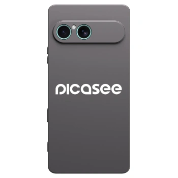 Picasee husă neagră din silicon pentru Sony Xperia 10 VII - Picasee - new logo - white