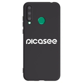 Picasee husă neagră din silicon pentru Honor 20 Lite - Picasee - new logo - white