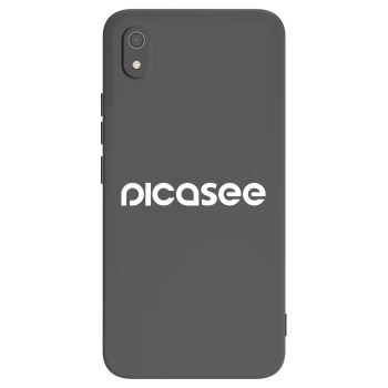 Picasee husă neagră din silicon pentru Xiaomi Redmi 7A - Picasee - new logo - white