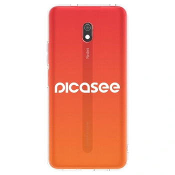 Husă pentru Xiaomi Redmi 8A - Picasee - new logo - white