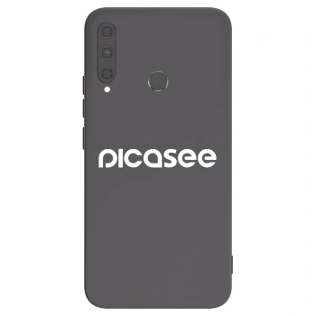 Husă pentru Huawei P40 Lite E - Picasee - new logo - white