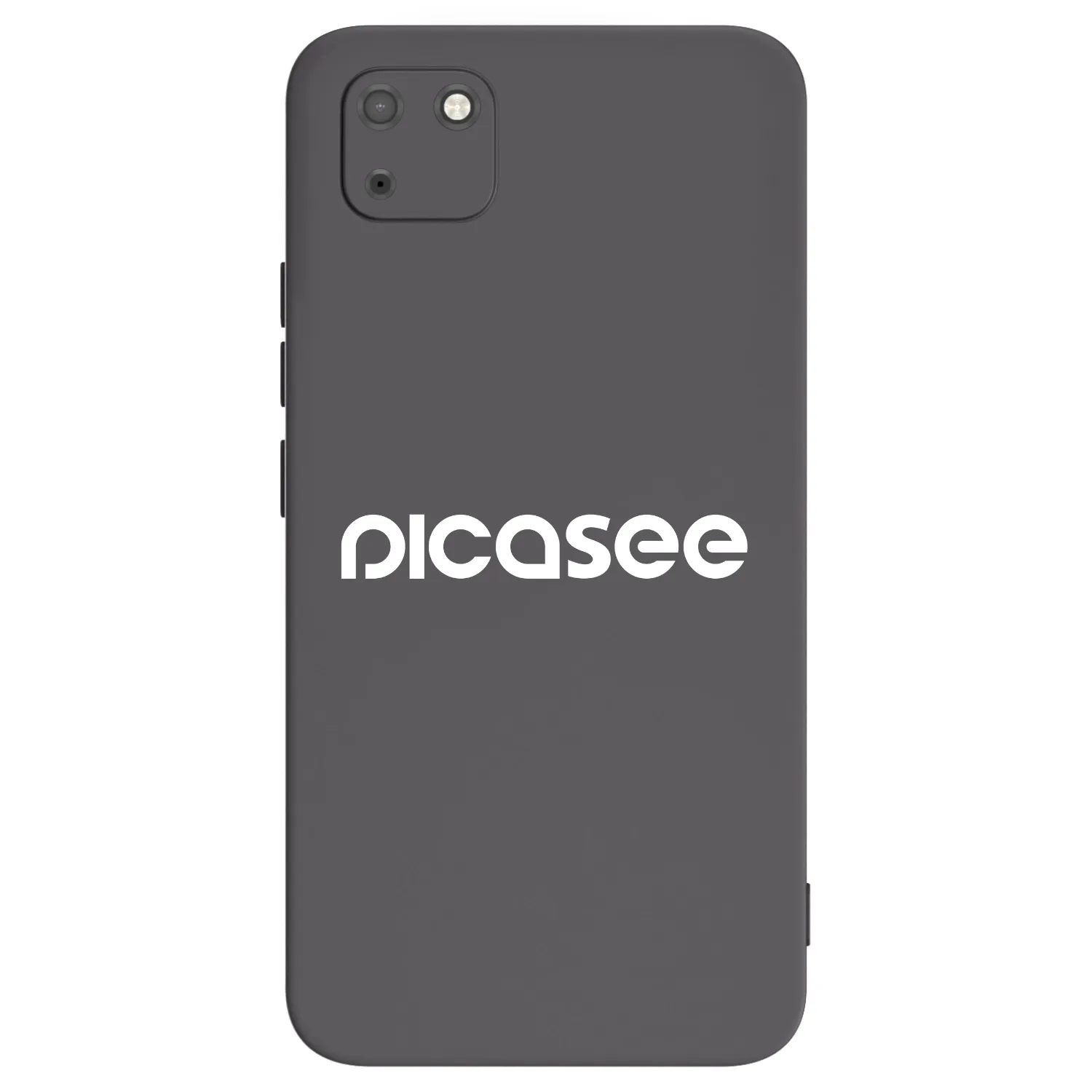 Picasee husă neagră din silicon pentru Huawei Y5P - Picasee - new logo - white