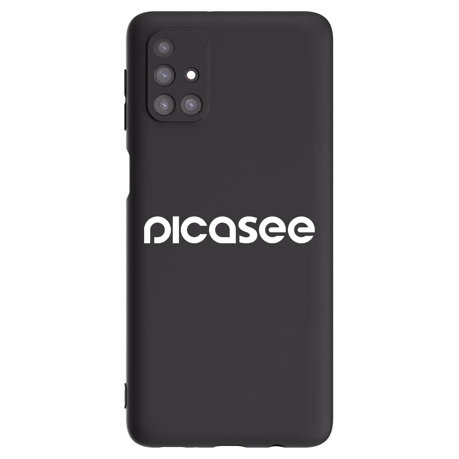 Picasee husă neagră din silicon pentru Samsung Galaxy M31s - Picasee - new logo - white
