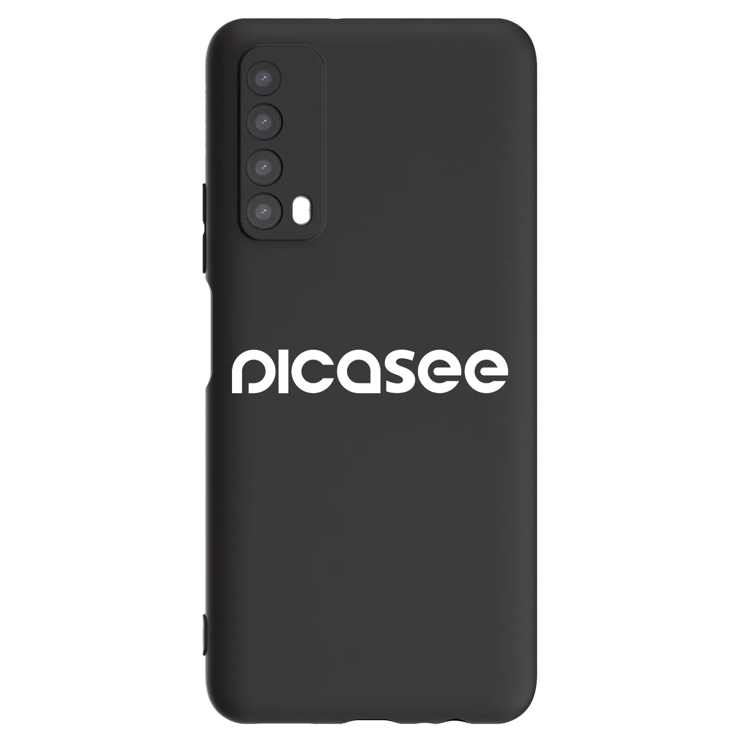 Picasee husă neagră din silicon pentru Huawei P Smart 2021 - Picasee - new logo - white