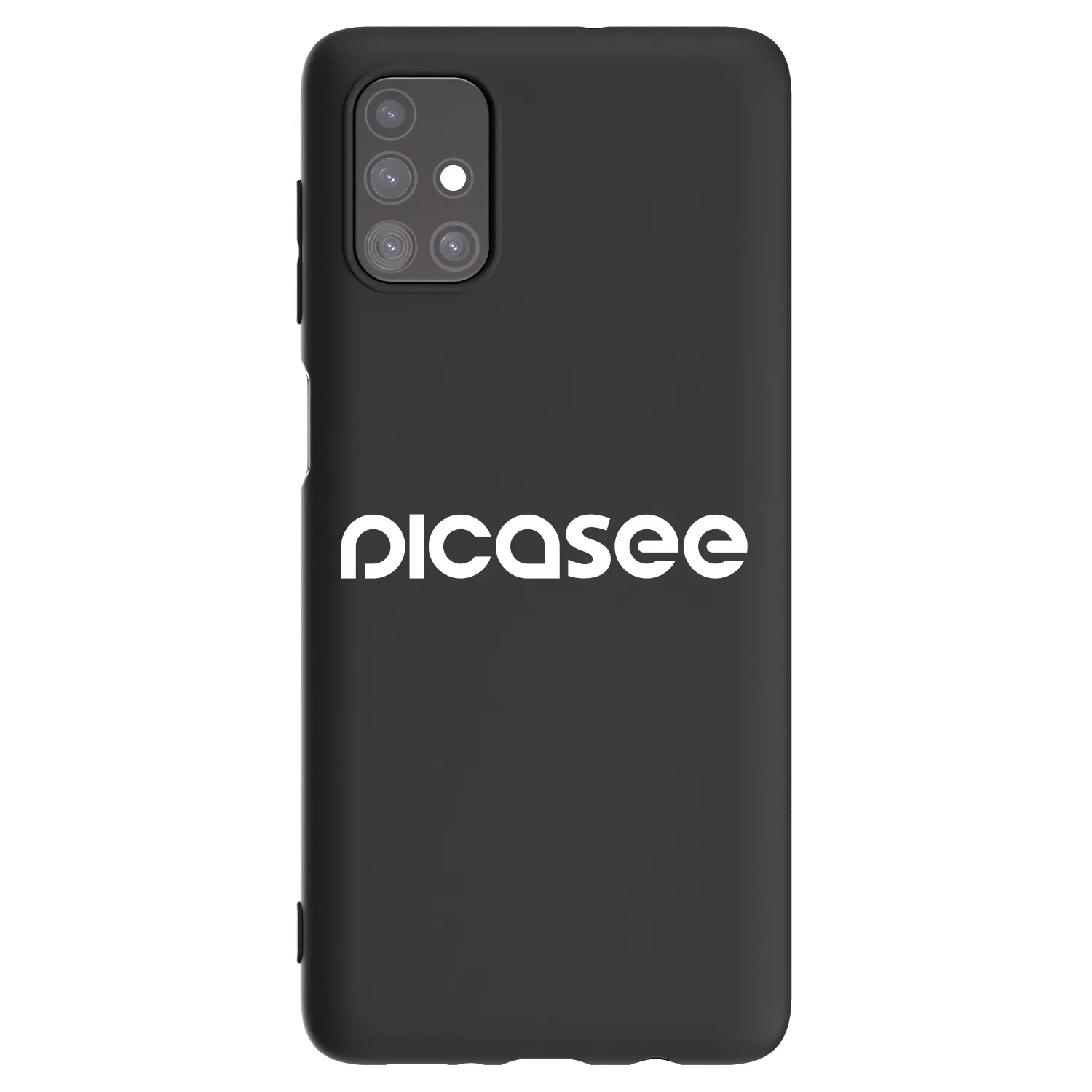 Picasee husă neagră din silicon pentru Samsung Galaxy M51 M515F - Picasee - new logo - white
