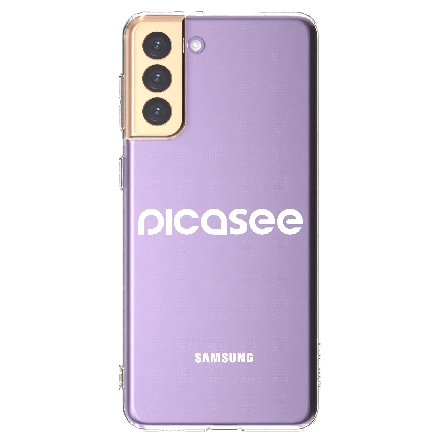 Picasee husă transparentă din silicon pentru Samsung Galaxy S21+ 5G G996F - Picasee - new logo - white