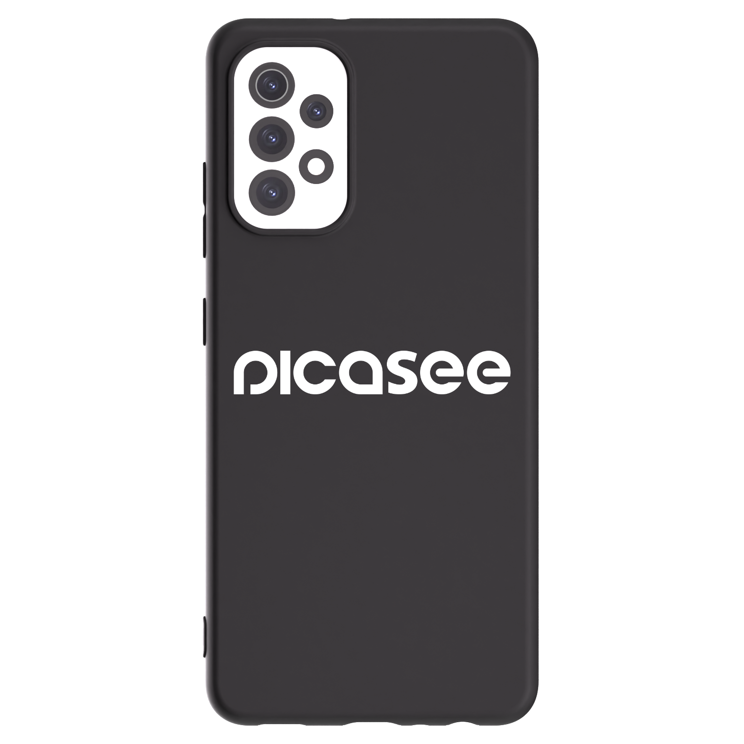 Picasee husă neagră din silicon pentru Samsung Galaxy A32 5G A326B - Picasee - new logo - white