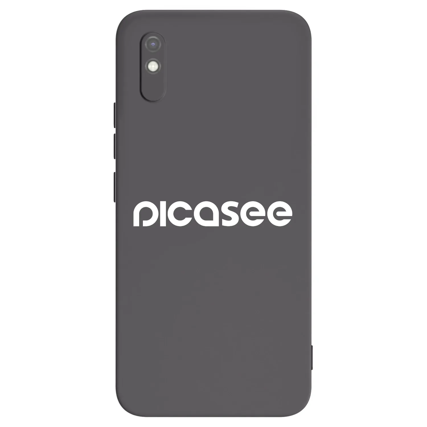 Picasee husă neagră din silicon pentru Xiaomi Redmi 9AT - Picasee - new logo - white