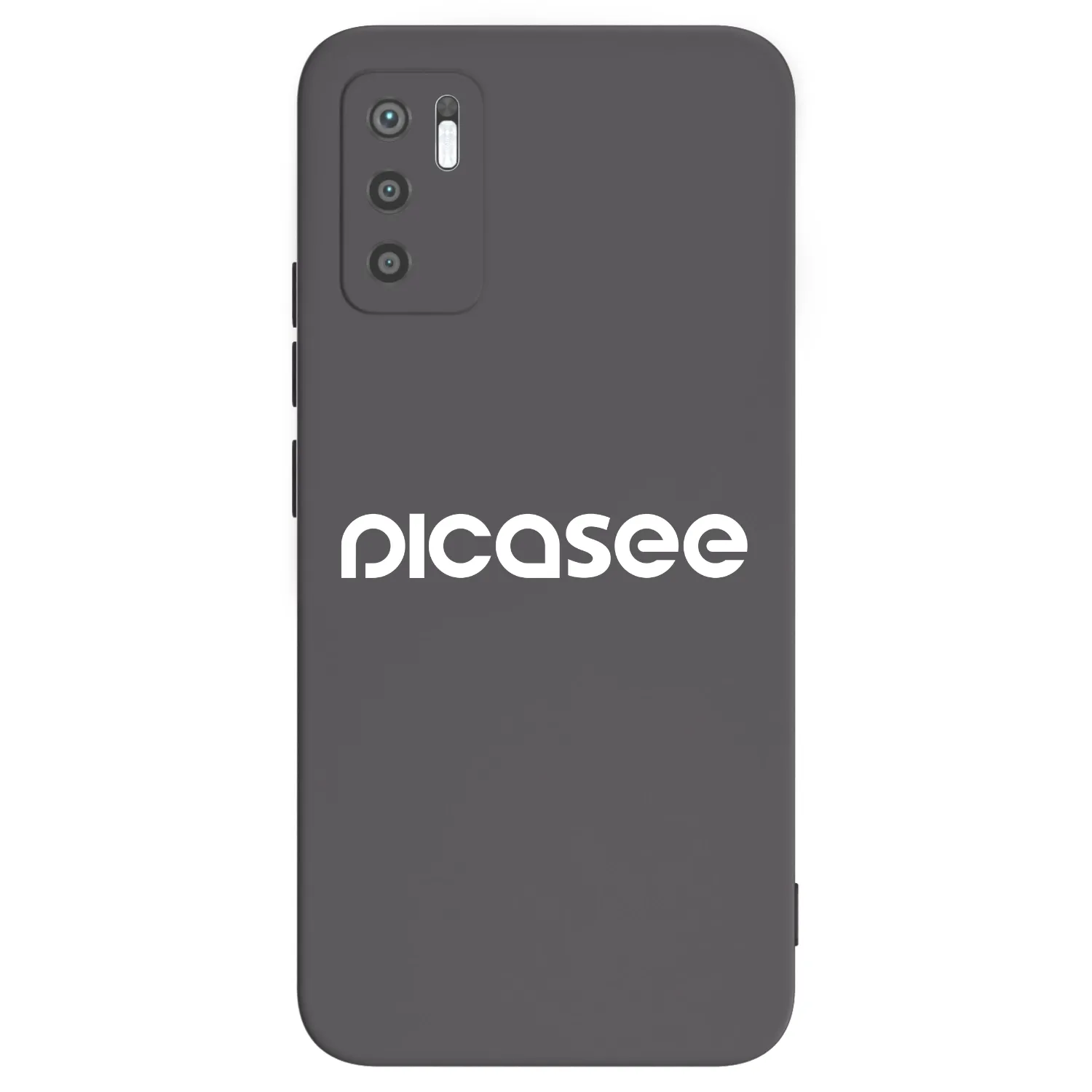 Picasee husă neagră din silicon pentru Xiaomi Redmi Note 10 5G - Picasee - new logo - white