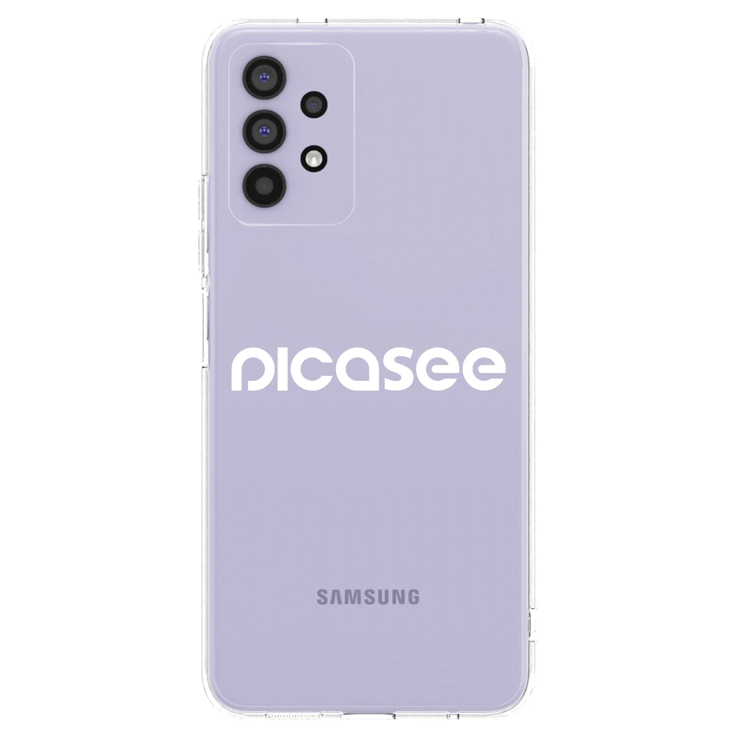 Picasee husă transparentă din silicon pentru Samsung Galaxy A32 4G SM-A325F - Picasee - new logo - white