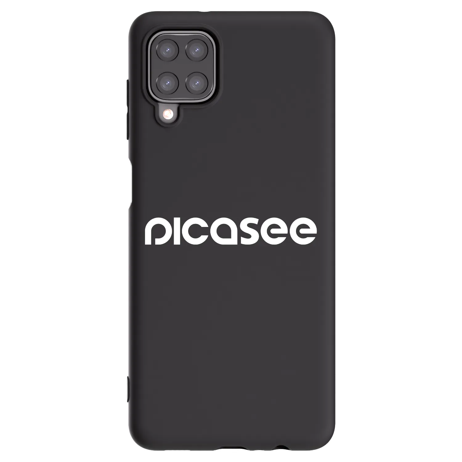 Picasee husă neagră din silicon pentru Samsung Galaxy M12 M127F - Picasee - new logo - white