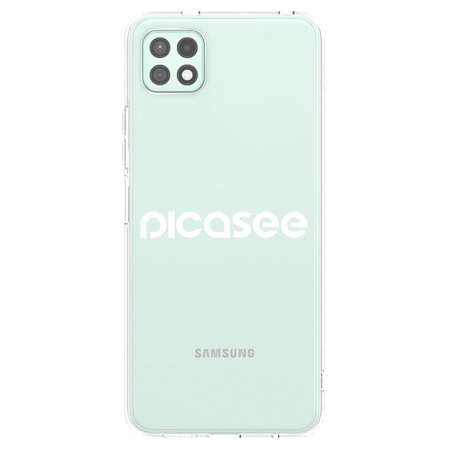Picasee husă transparentă din silicon pentru Samsung Galaxy A22 A226B 5G - Picasee - new logo - white
