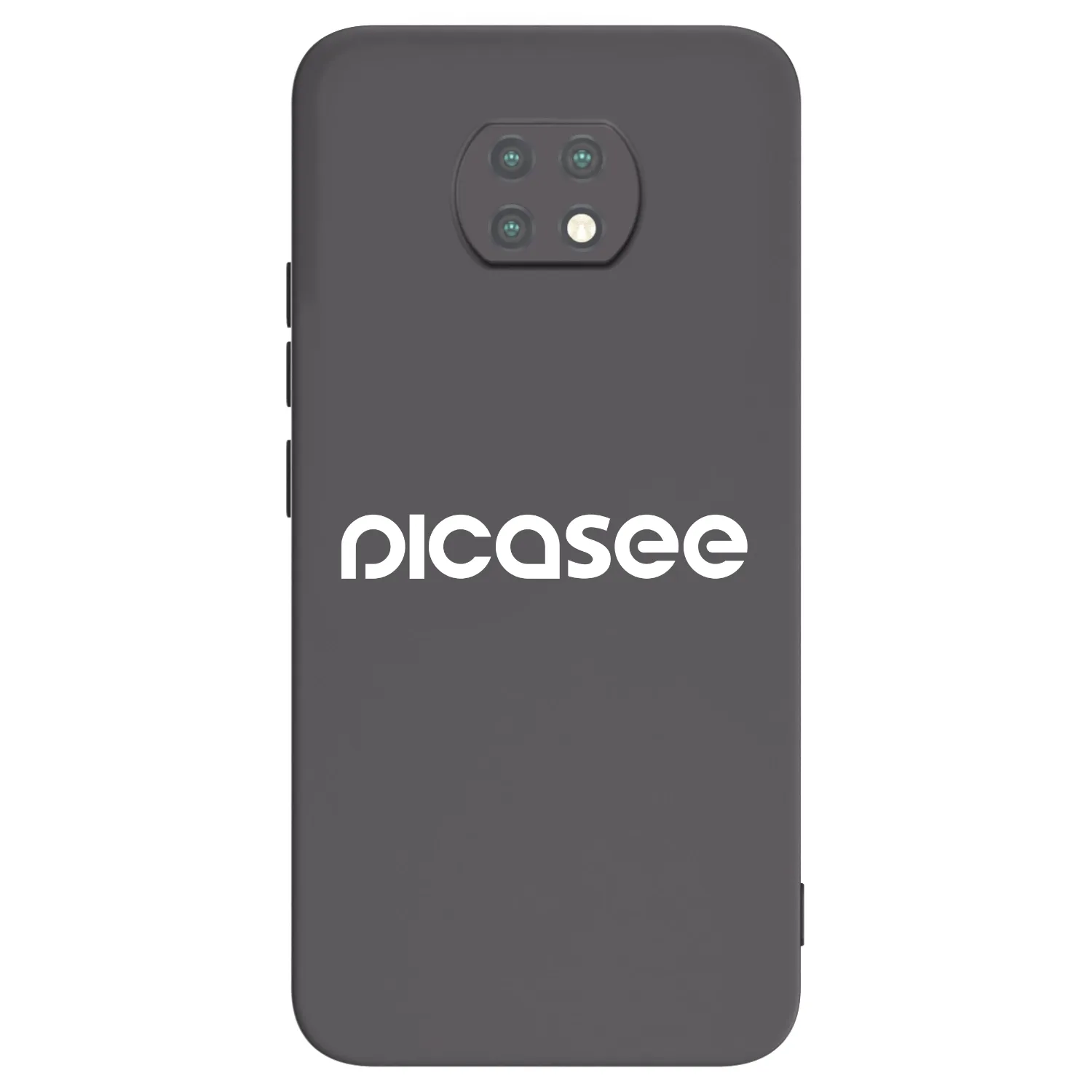 Picasee husă neagră din silicon pentru Xiaomi Redmi Note 9T - Picasee - new logo - white