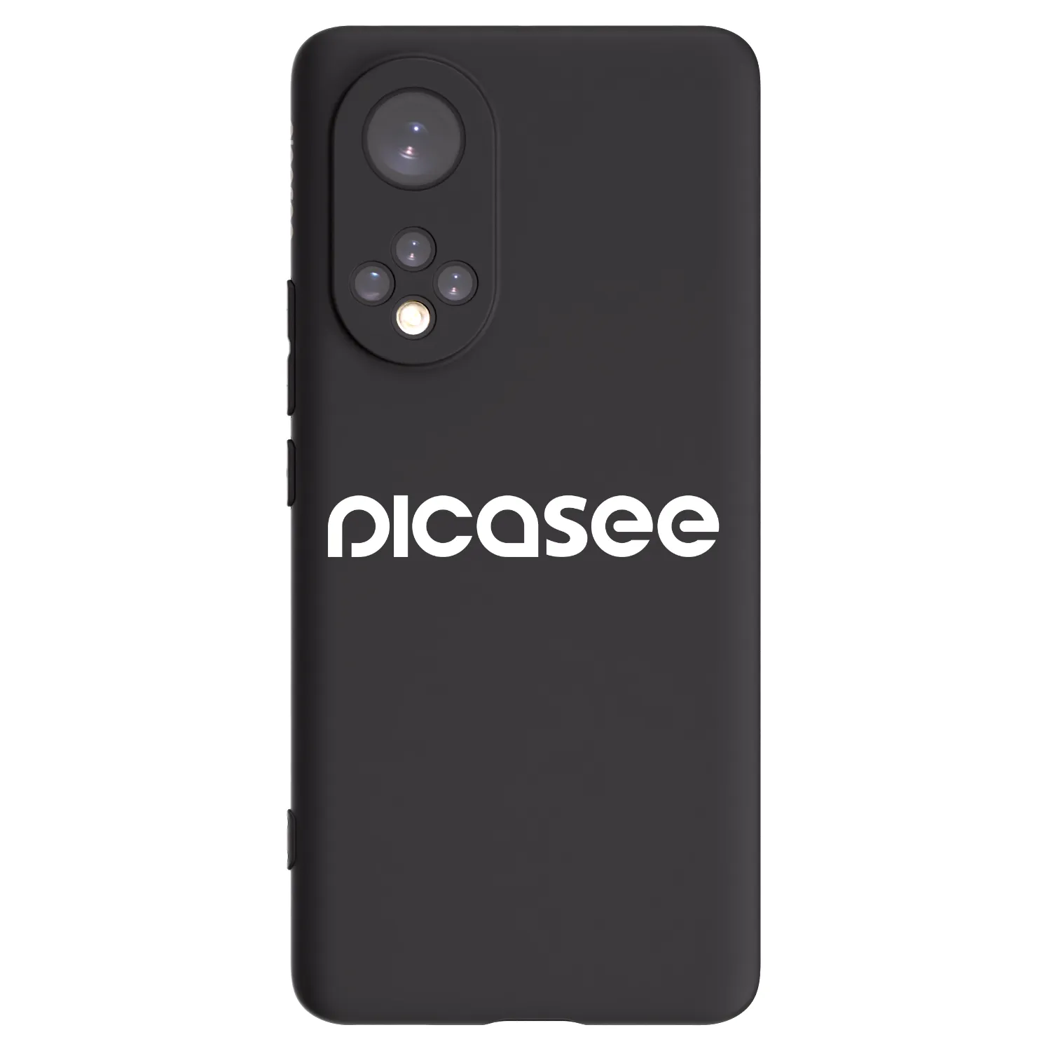 Picasee husă neagră din silicon pentru Huawei Nova 9 - Picasee - new logo - white