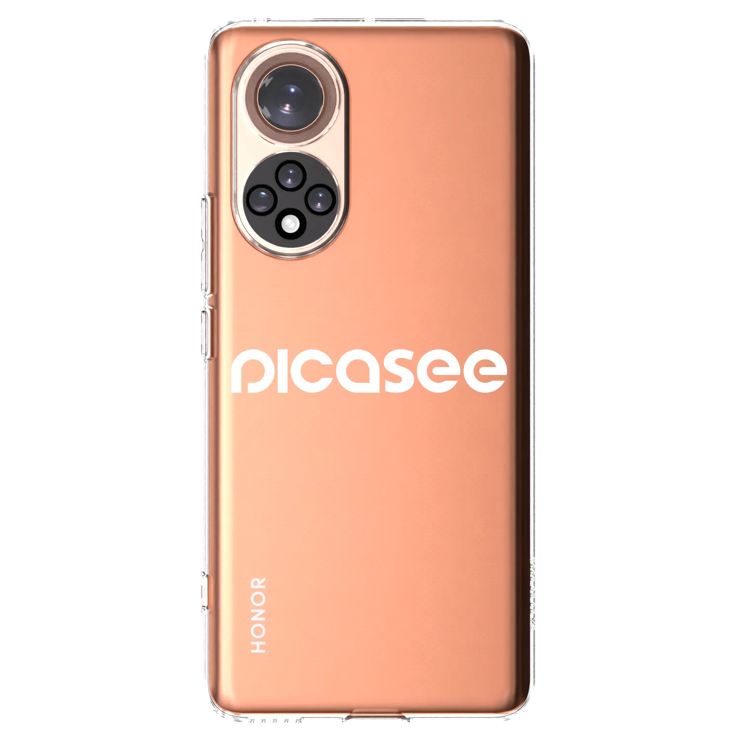 Picasee husă transparentă din silicon pentru Huawei Nova 9 - Picasee - new logo - white