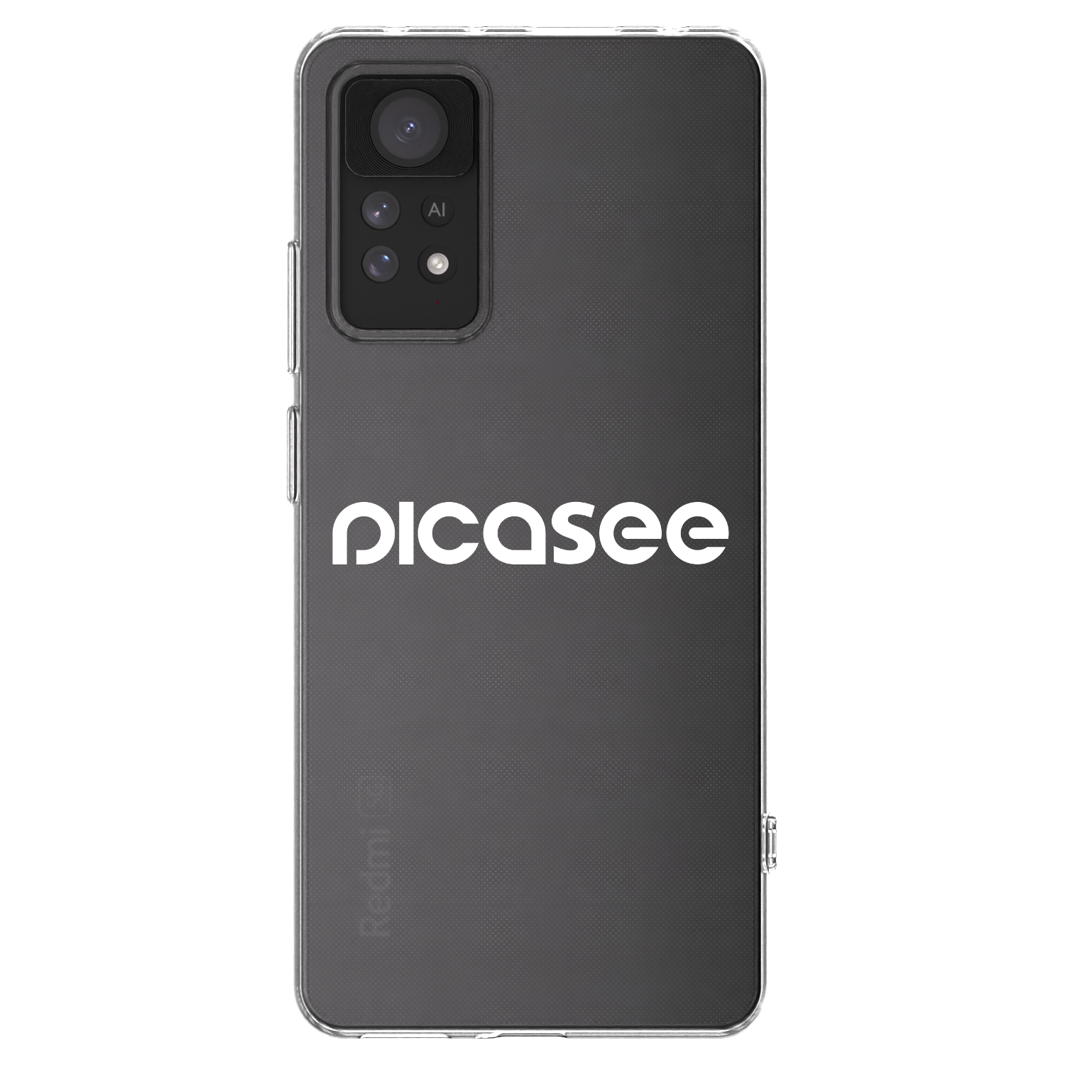 Picasee husă transparentă din silicon pentru Xiaomi Redmi Note 11 Pro 5G - Picasee - new logo - white
