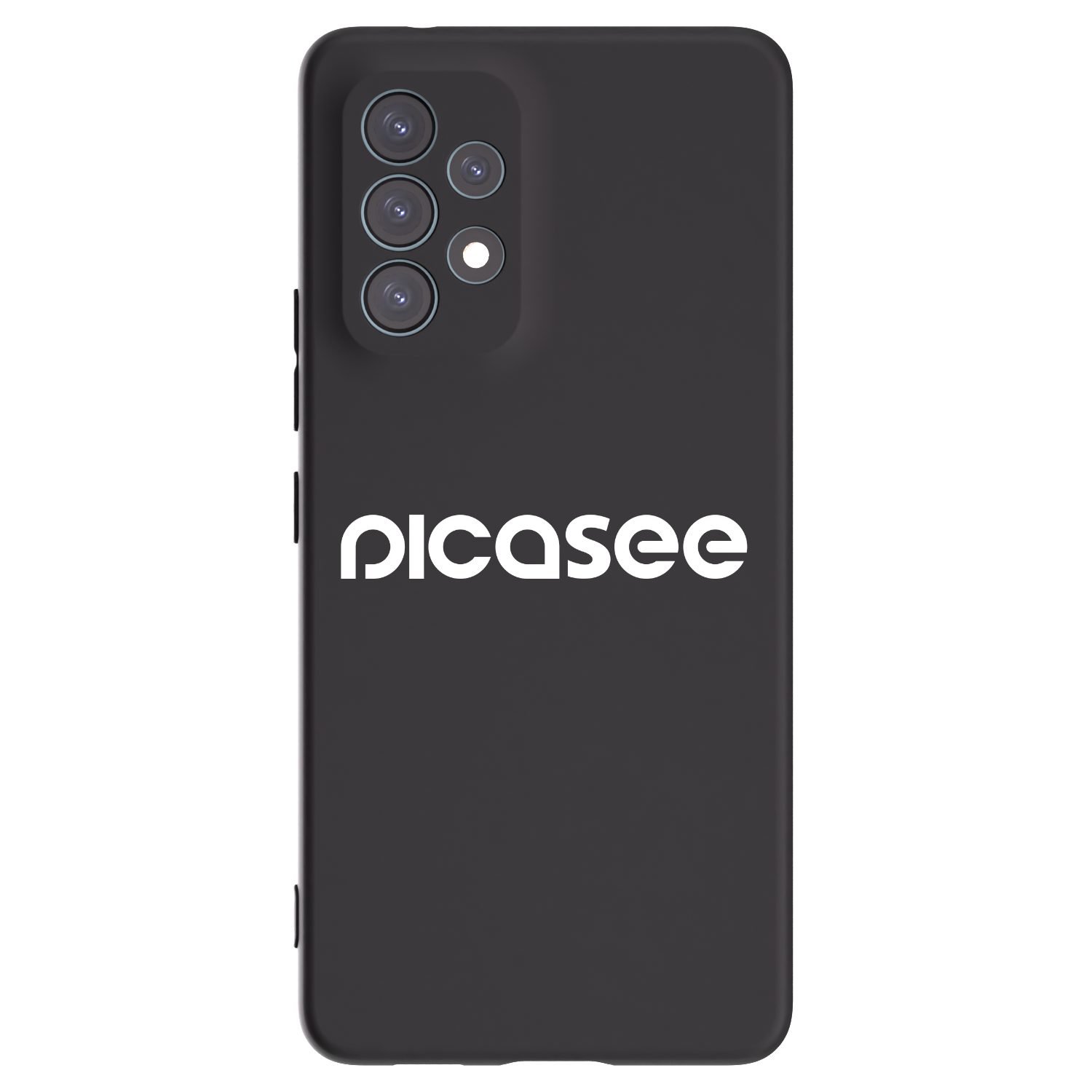 Picasee husă neagră din silicon pentru Samsung Galaxy A53 5G A536 - Picasee - new logo - white