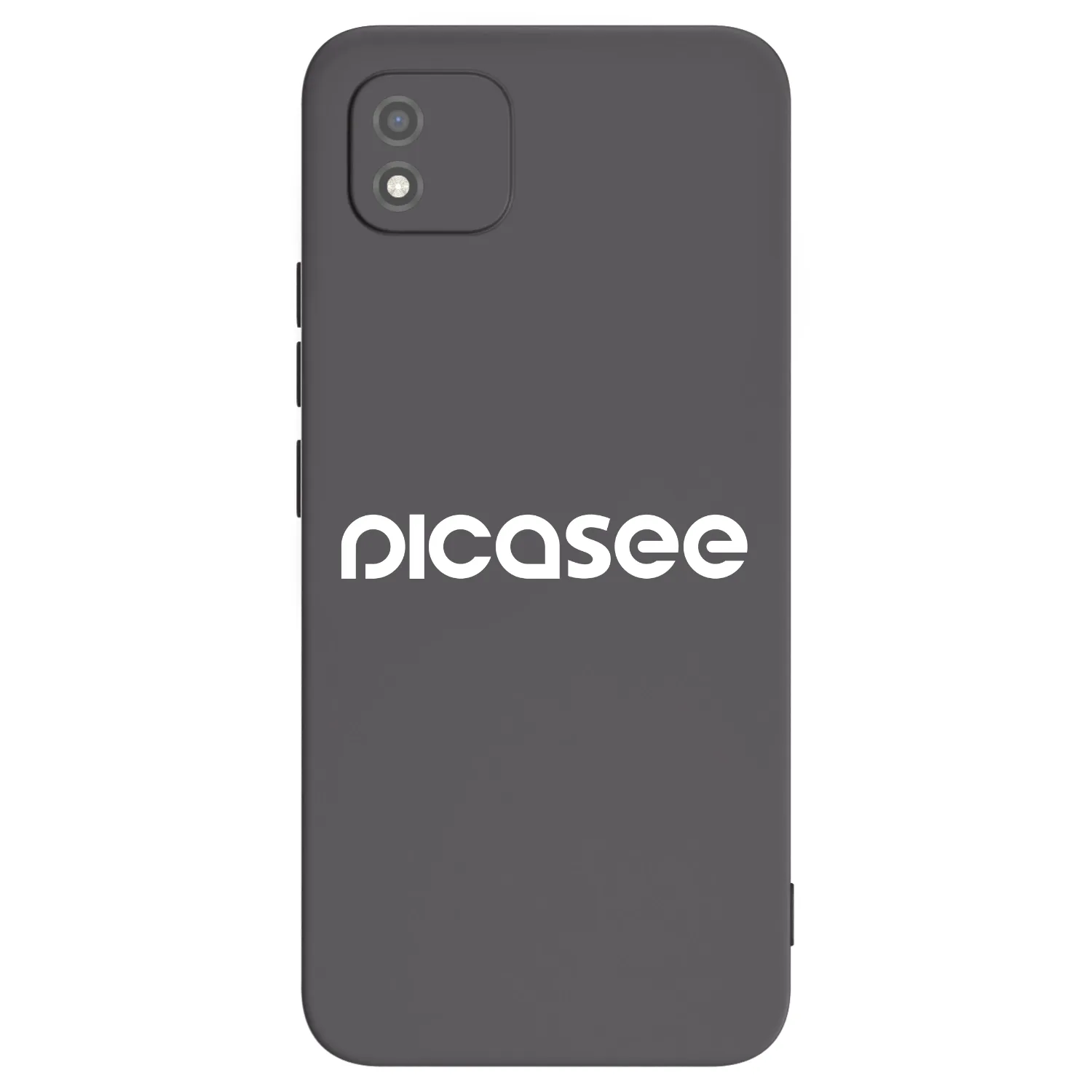 Picasee husă neagră din silicon pentru Realme C11 (2021) - Picasee - new logo - white