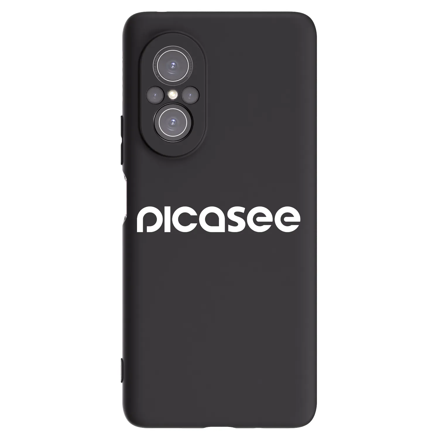 Picasee husă neagră din silicon pentru Huawei Nova 9 SE - Picasee - new logo - white