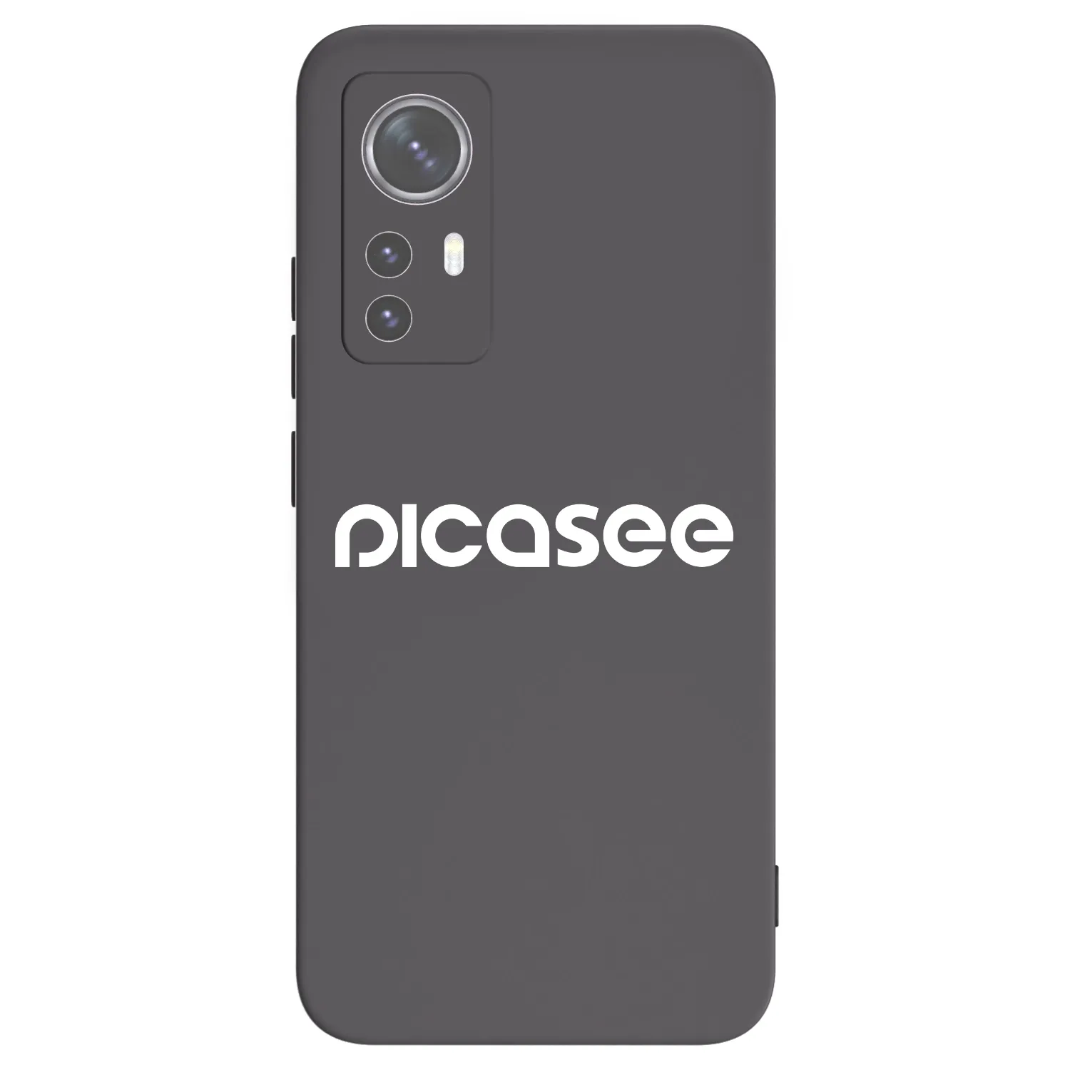 Picasee husă neagră din silicon pentru Xiaomi 12 - Picasee - new logo - white