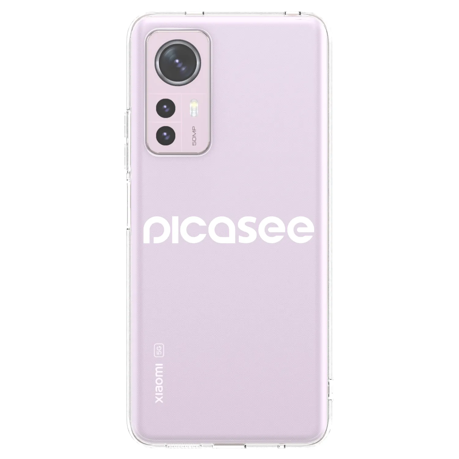 Picasee husă transparentă din silicon pentru Xiaomi 12 - Picasee - new logo - white