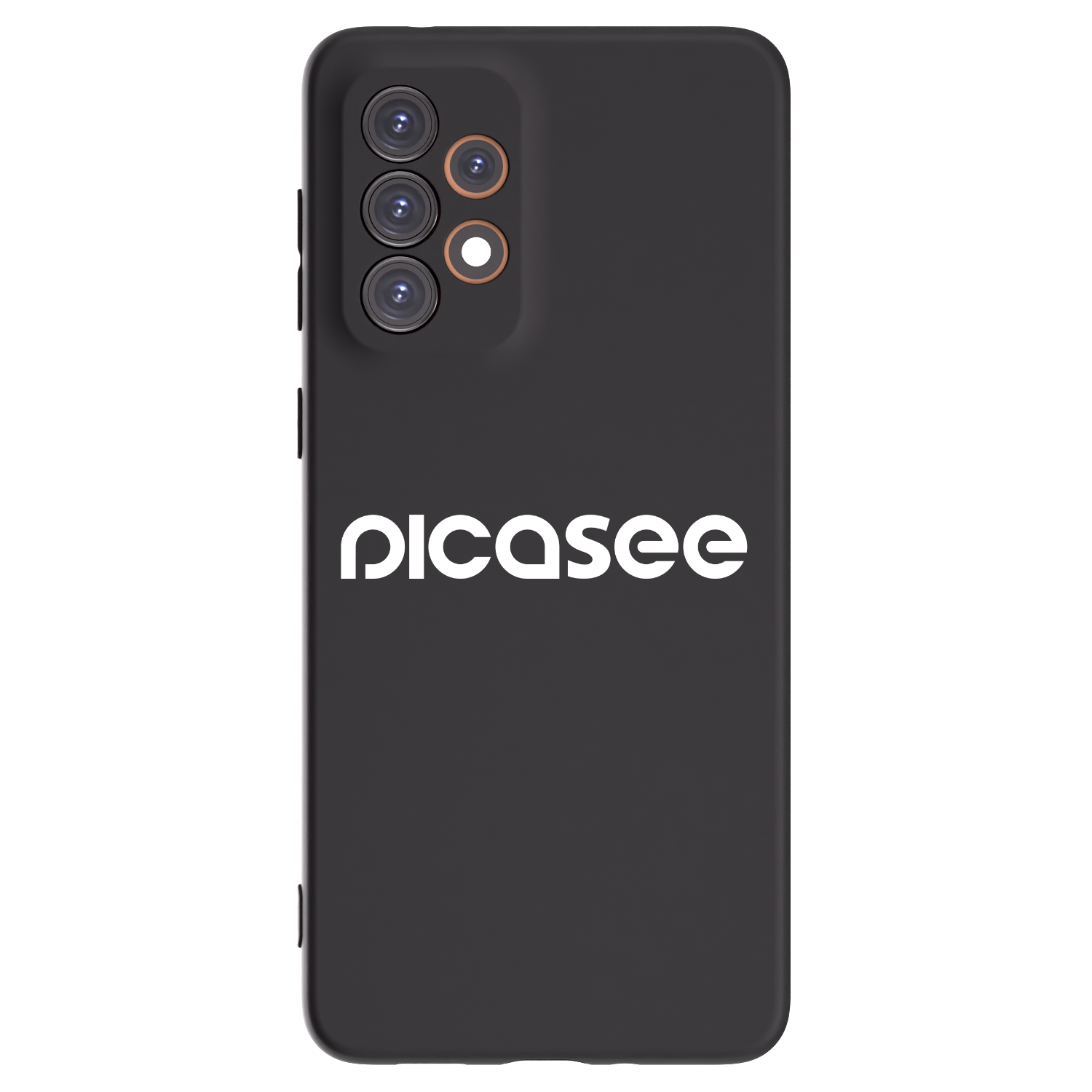 Picasee husă neagră din silicon pentru Samsung Galaxy A33 5G A336 - Picasee - new logo - white