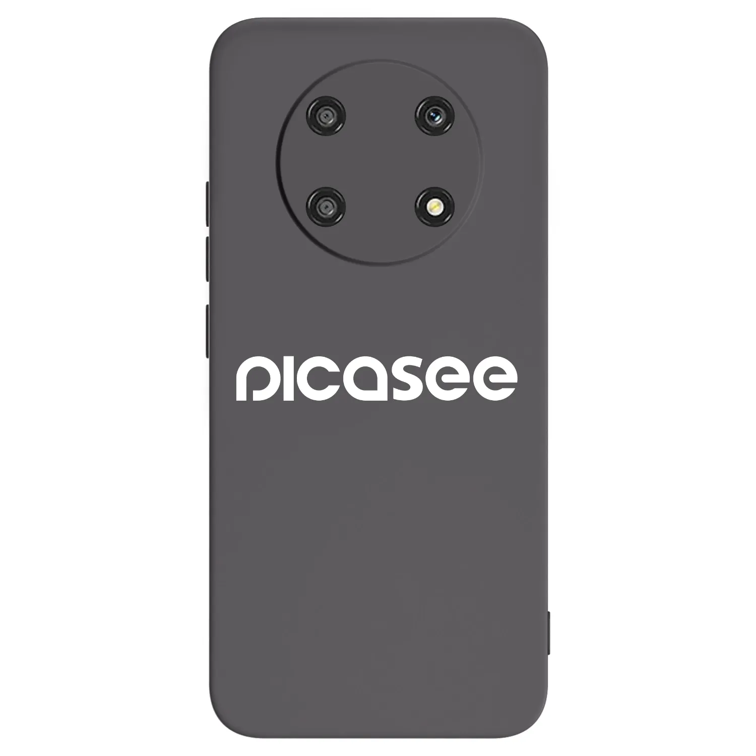 Picasee husă neagră din silicon pentru Honor Magic4 Lite 5G - Picasee - new logo - white