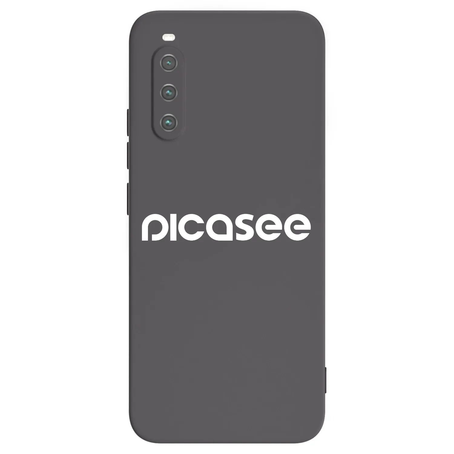 Picasee husă neagră din silicon pentru Sony Xperia 10 IV 5G - Picasee - new logo - white