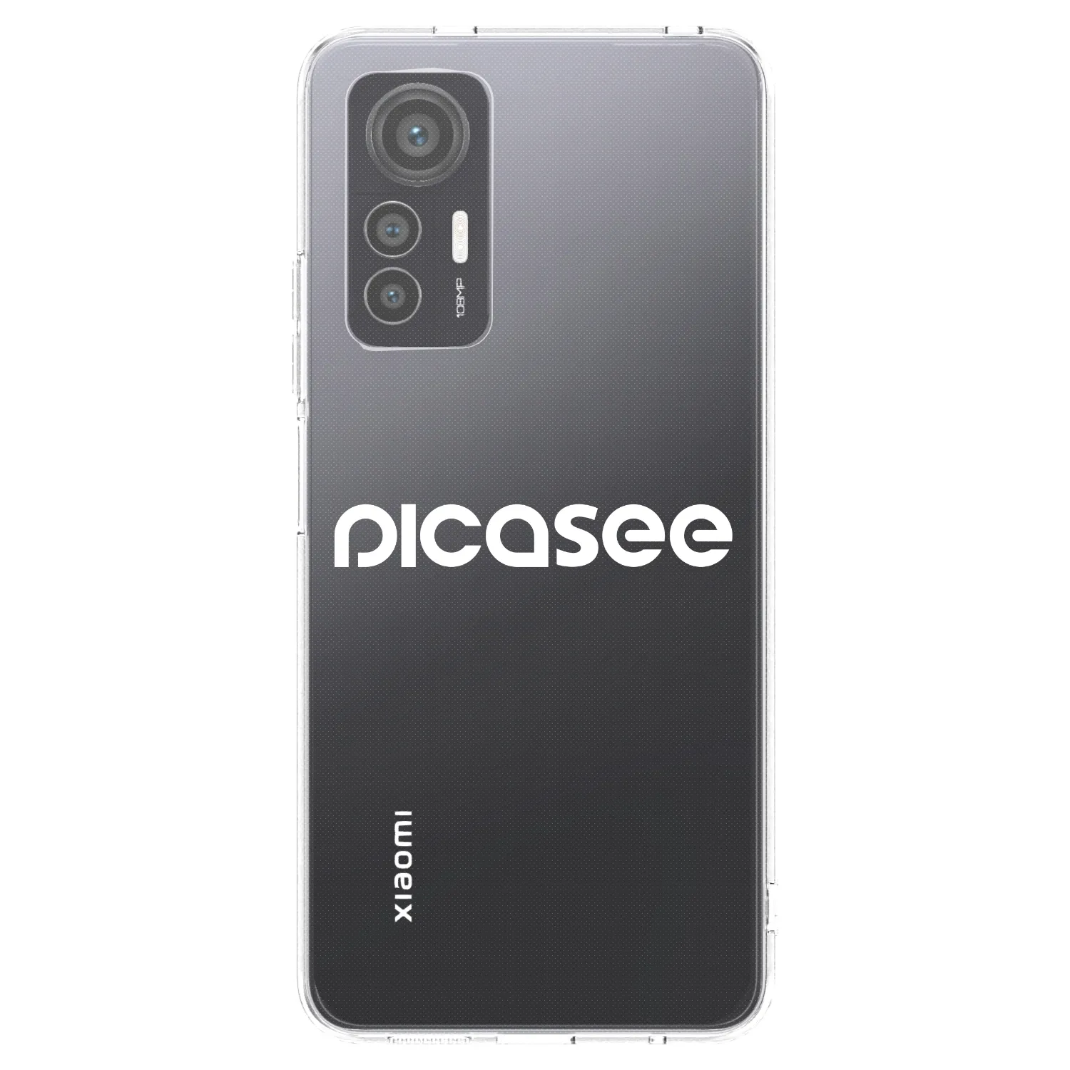 Picasee husă transparentă din silicon pentru Xiaomi 12 Lite - Picasee - new logo - white