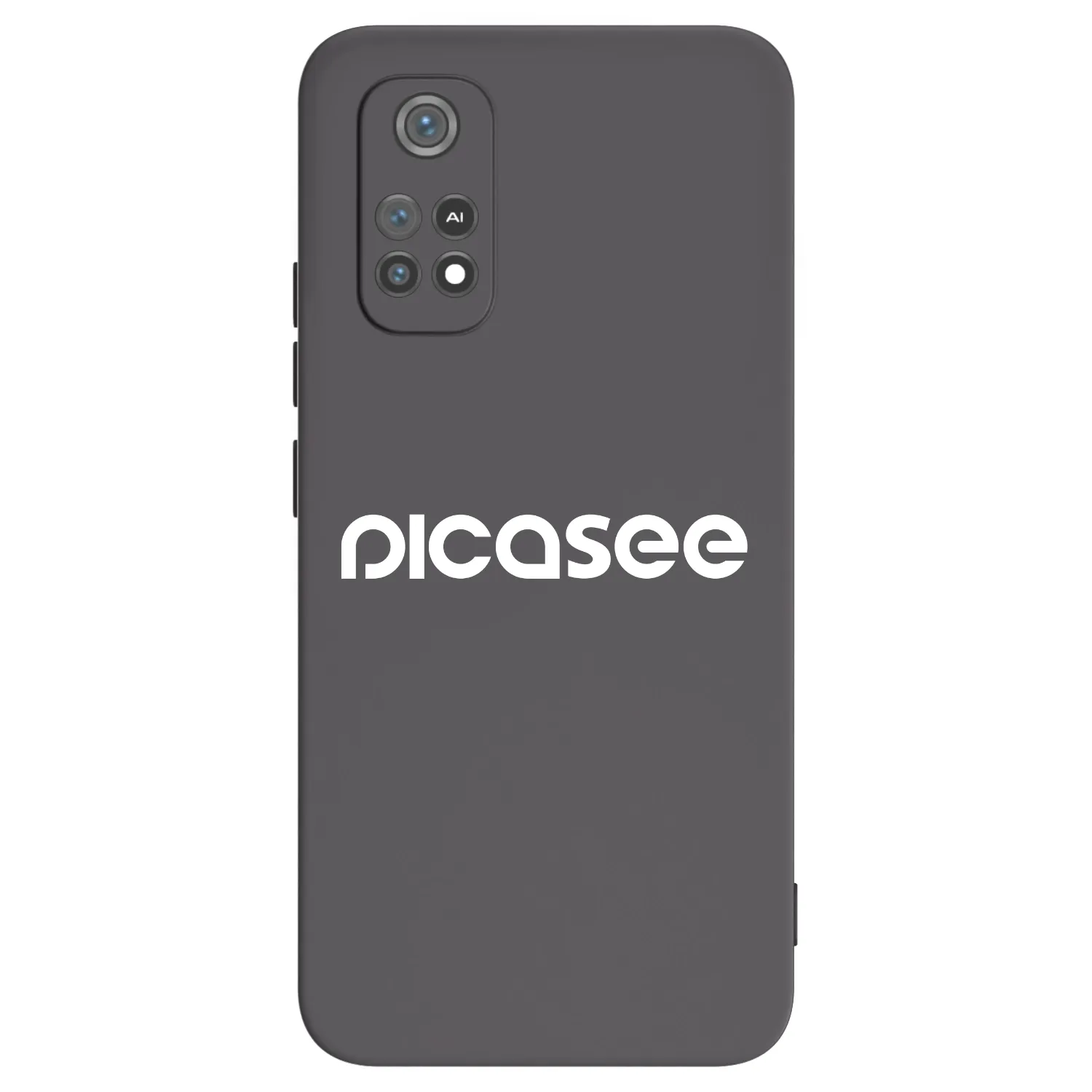 Picasee husă neagră din silicon pentru Xiaomi Poco M4 Pro - Picasee - new logo - white